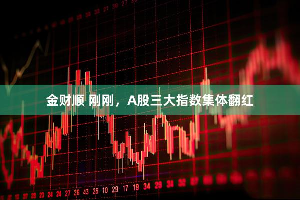 金财顺 刚刚，A股三大指数集体翻红